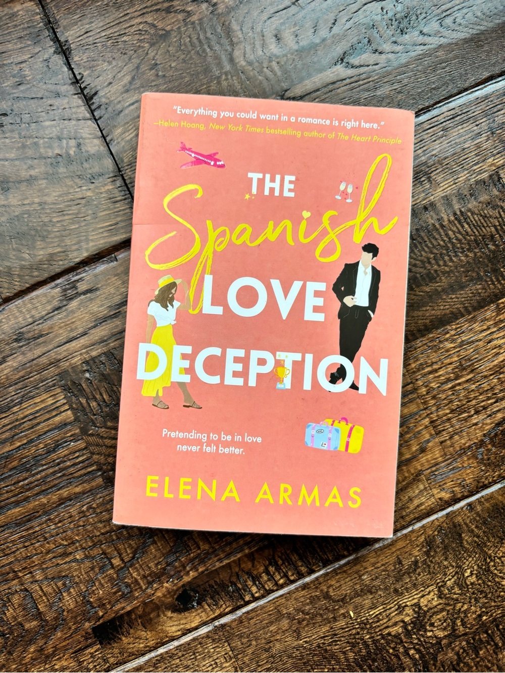 Spanish Love Deception paperback novel by Elena Armas